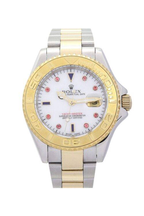 Rolex Yacht-Master Red Diamond and White dial 16623