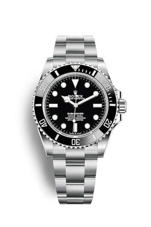 Swiss Rolex Submariner 124060 Black